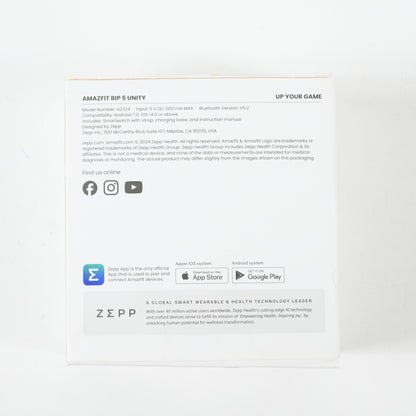 Amazfit Bip 5 Unity Android Smartwatch + Fitness Tracker
