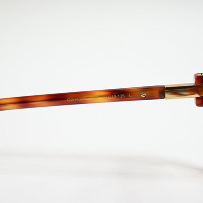 Gucci GG1433O 002 Womens Authentic Eyeglasses Havana/Gold, 55mm - New