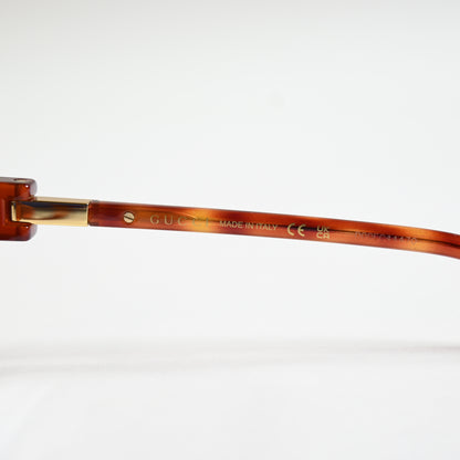 Gucci GG1433O 002 Womens Authentic Eyeglasses Havana/Gold, 55mm - New