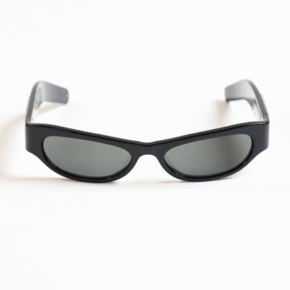 Gucci GG1635S 003 Womens Authentic Sunglasses Black/Dark Gray, 53mm - New