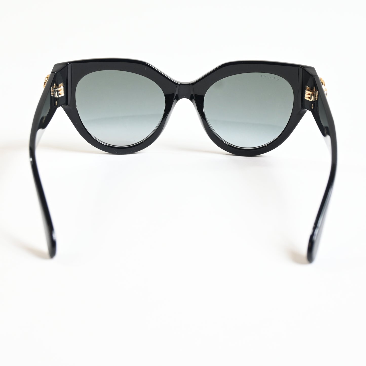 Gucci GG1408S 001 Womens Authentic Sunglasses Black/gold, 52mm - New