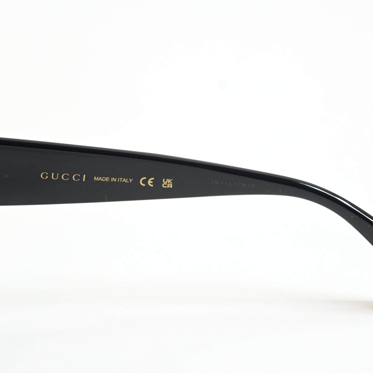 Gucci GG1408S 001 Womens Authentic Sunglasses Black/gold, 52mm - New