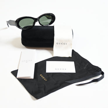 Gucci GG1527S 001 Womens Authentic Sunglasses Black, 54mm - New