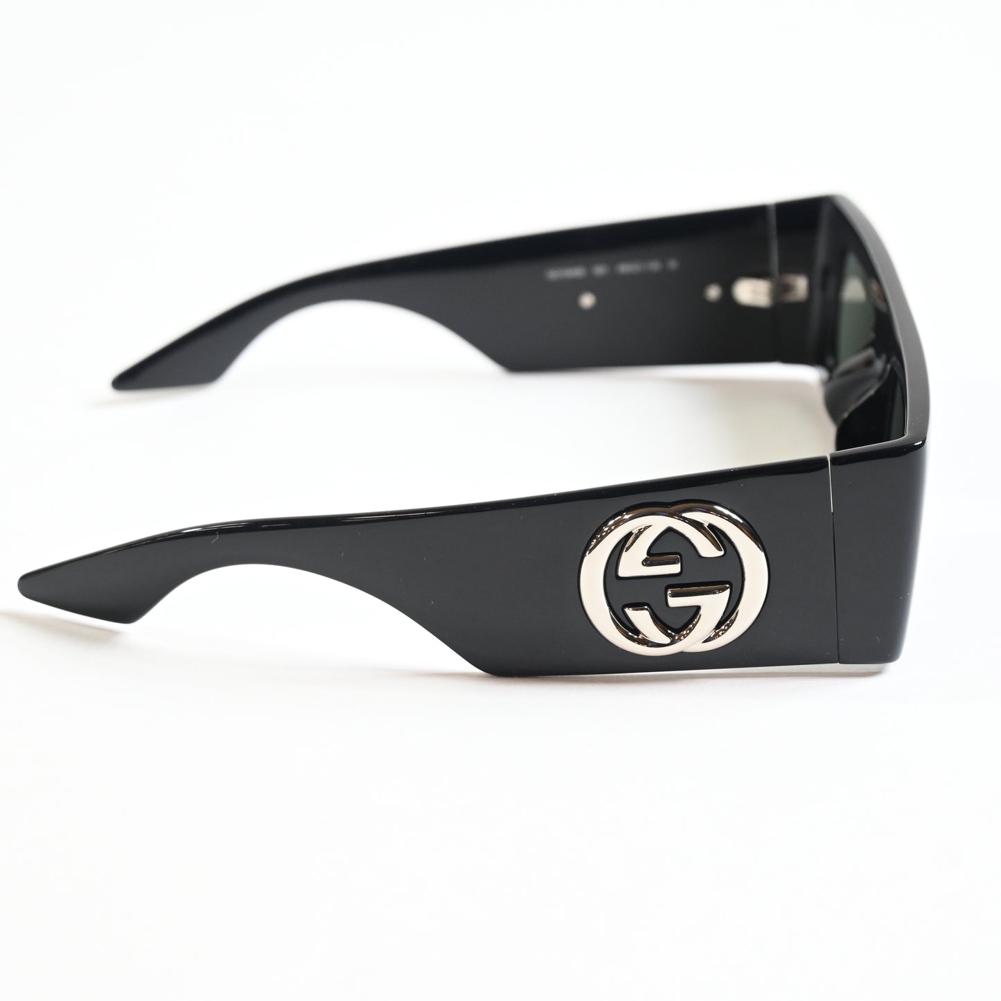Gucci GG1646S 001 Womens Authentic Sunglasses Black/Silver, 49mm - New