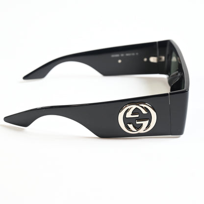 Gucci GG1646S 001 Womens Authentic Sunglasses Black/Silver, 49mm - New