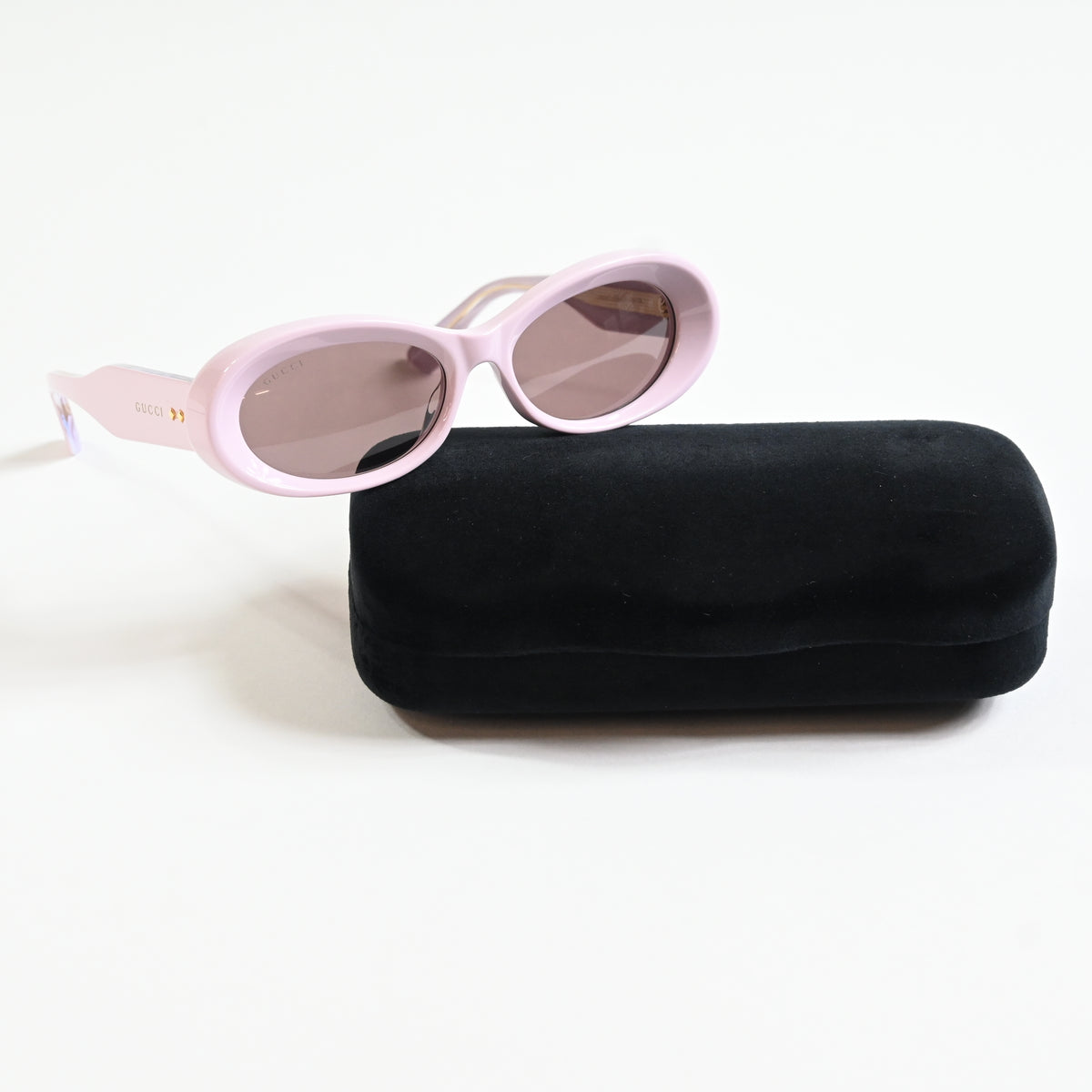 Gucci GG1527S 003 Womens Authentic Sunglasses Pink, 54mm - New