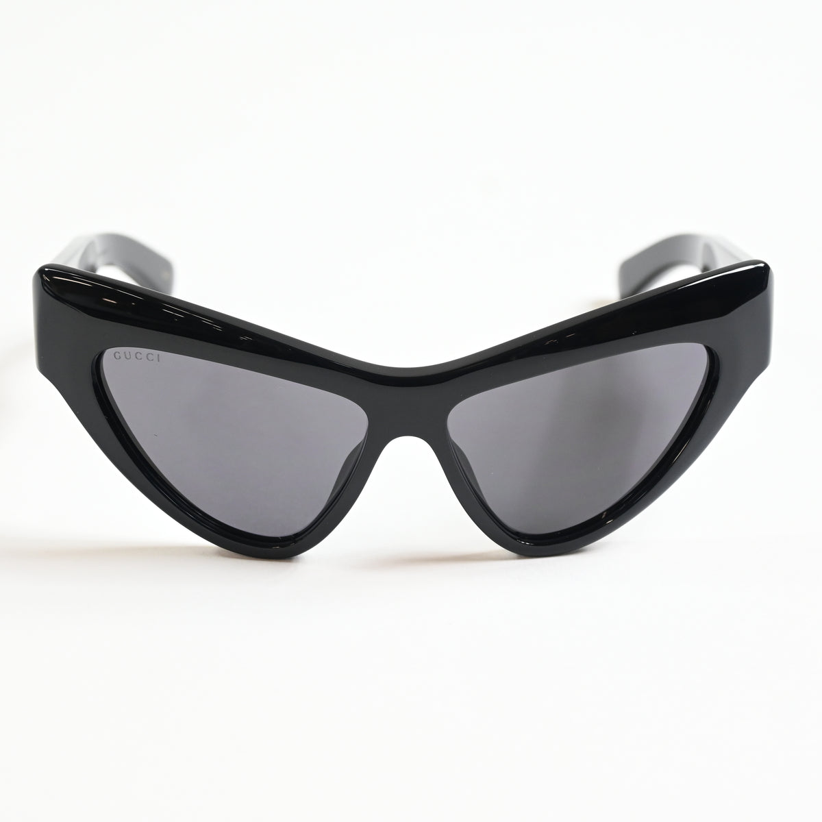 Gucci GG1294S 001 Womens Authentic Sunglasses Black/Gold, 57mm - New