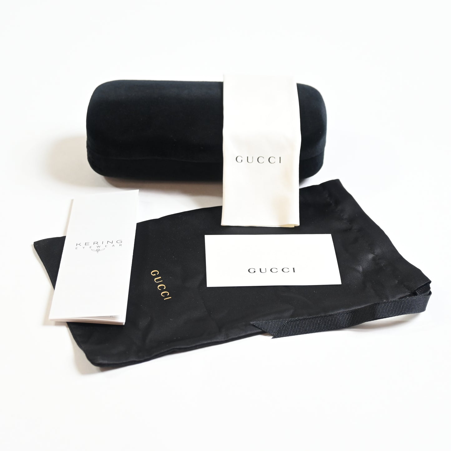 Gucci GG1294S 001 Womens Authentic Sunglasses Black/Gold, 57mm - New