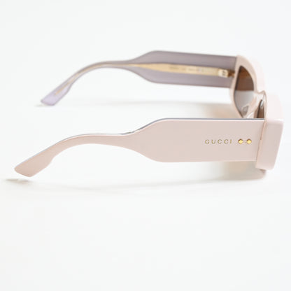 Gucci GG1528S 003 Womens Authentic Sunglasses Ivory/Bronze, 53mm - New
