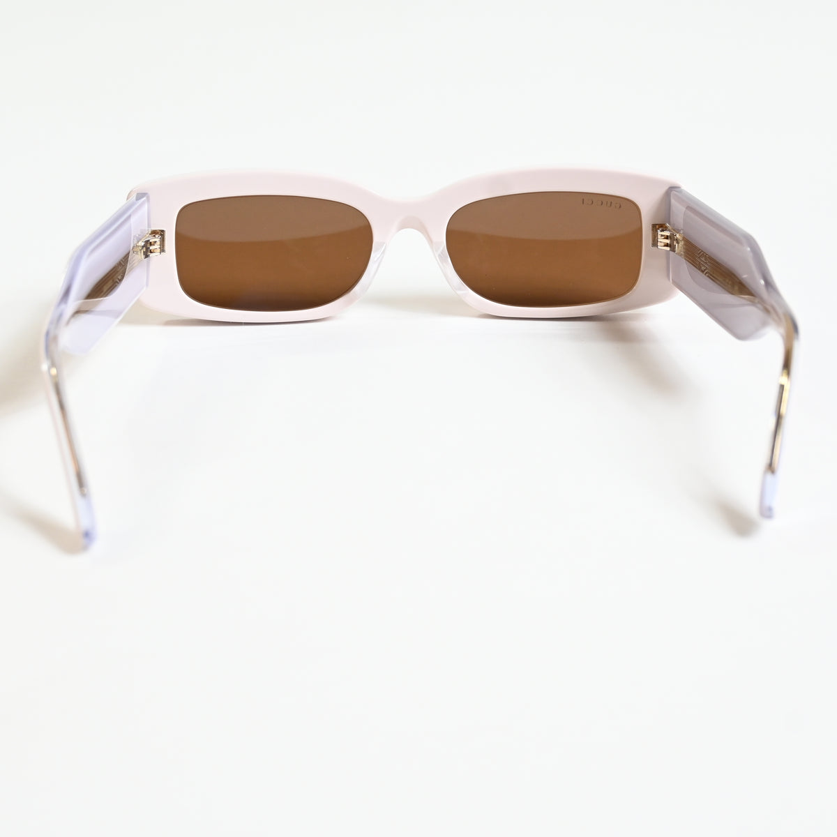 Gucci GG1528S 003 Womens Authentic Sunglasses Ivory/Bronze, 53mm - New