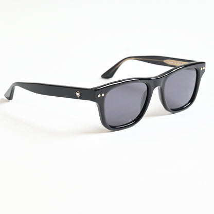 Montblanc MB0254S 001 Mens Authentic Sunglasses Black, 53mm - New