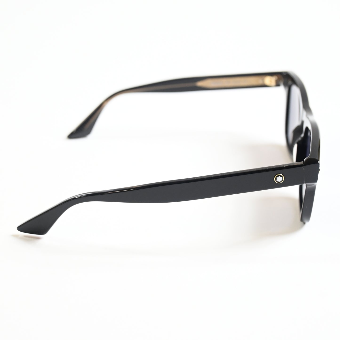 Montblanc MB0254S 001 Mens Authentic Sunglasses Black, 53mm - New