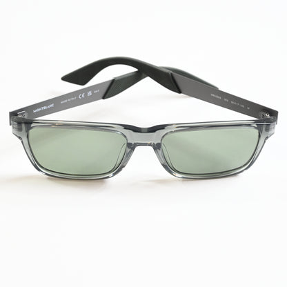 Montblanc MB0299S 003 Mens Authentic Sunglasses Green/Black, 54mm - New