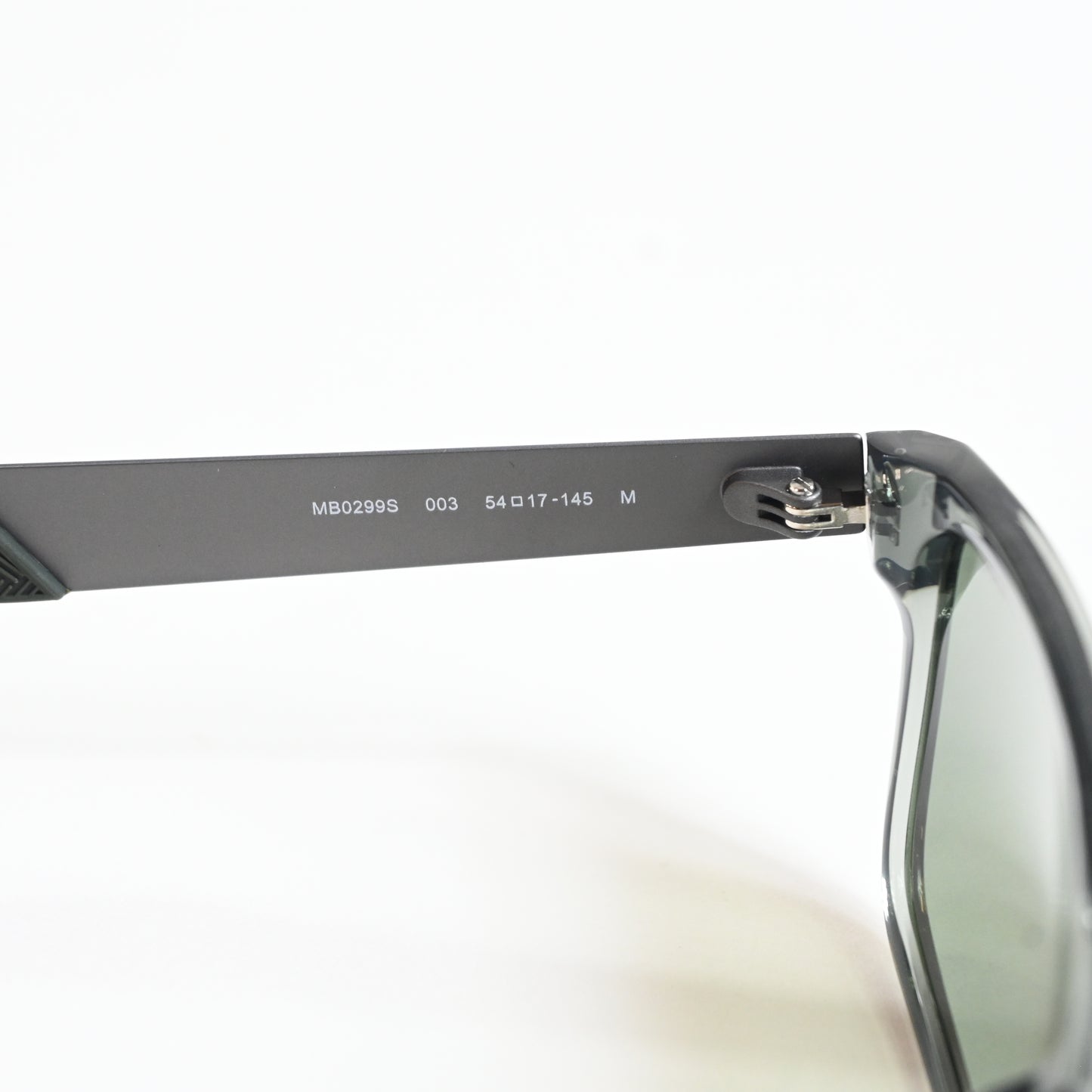 Montblanc MB0299S 003 Mens Authentic Sunglasses Green/Black, 54mm - New