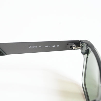 Montblanc MB0299S 003 Mens Authentic Sunglasses Green/Black, 54mm - New