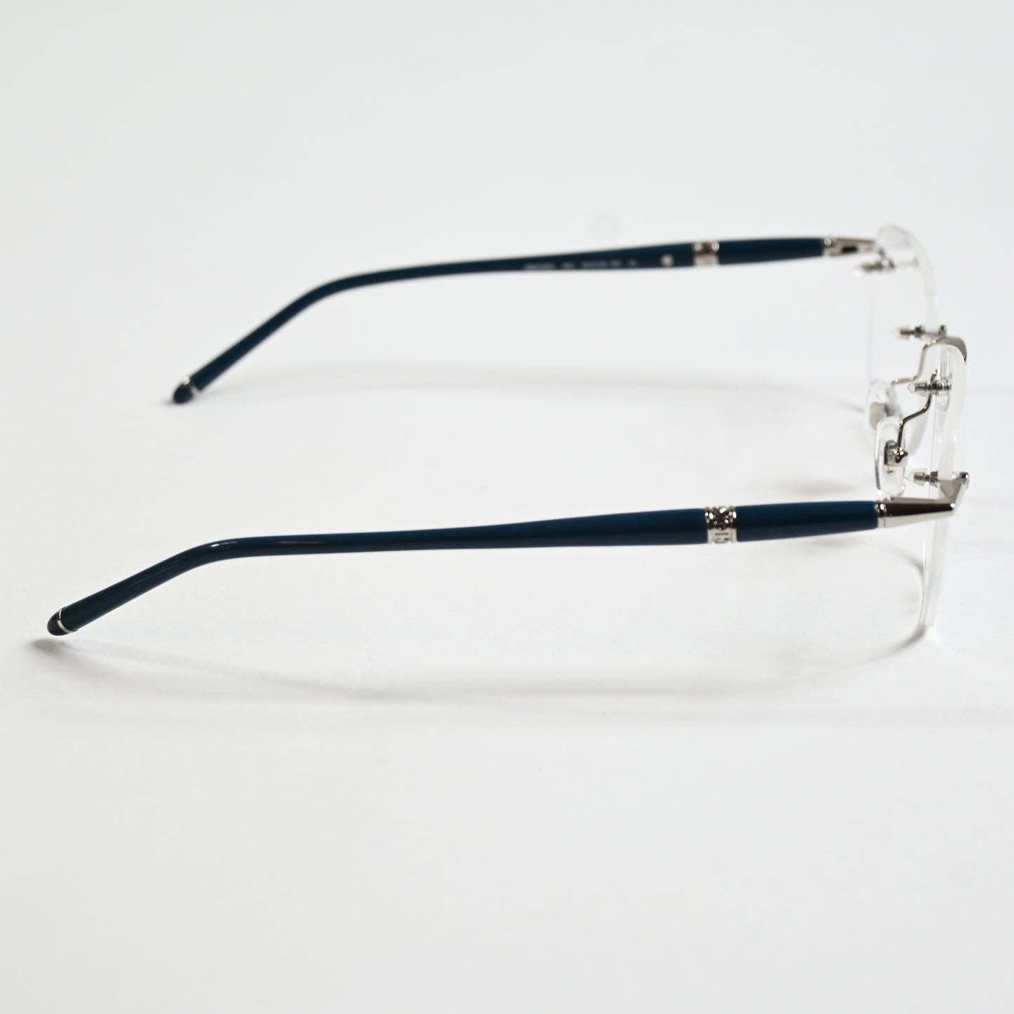 Montblanc MB0346O 002 Mens Authentic Eyeglasses Silver/Black, 53mm - New