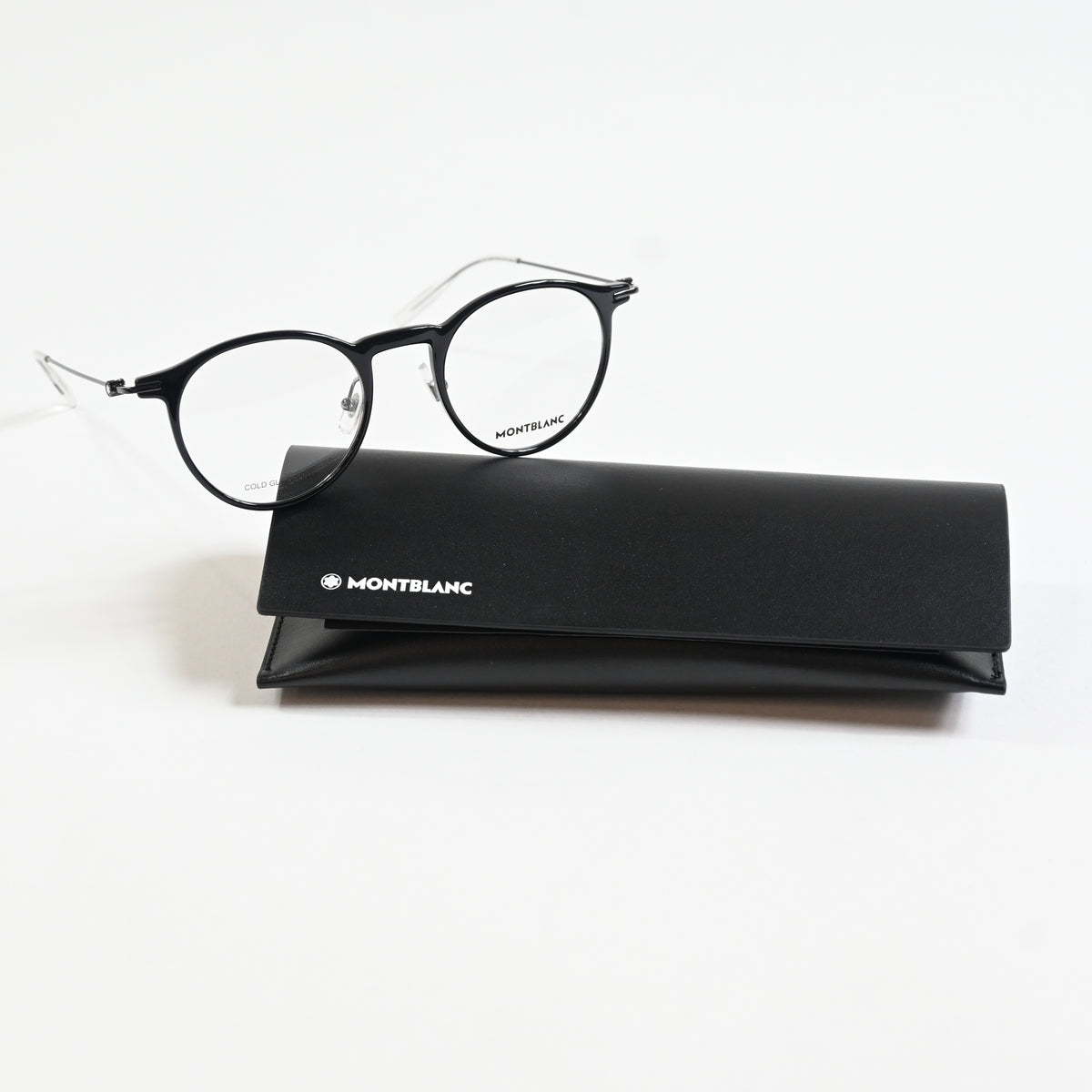 Montblanc MB0099O 005 Mens Authentic Eyeglasses Black, 48mm - New
