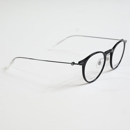 Montblanc MB0099O 005 Mens Authentic Eyeglasses Black, 48mm - New