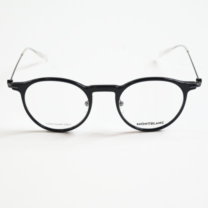 Montblanc MB0099O 005 Mens Authentic Eyeglasses Black, 48mm - New