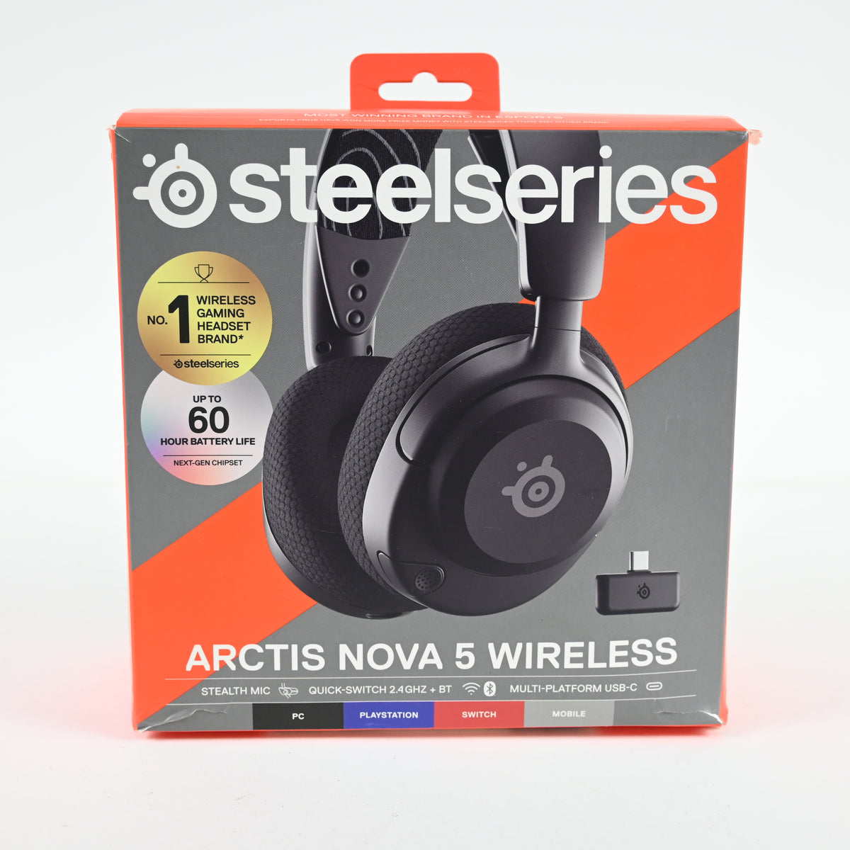 SteelSeries Arctis Nova 5 Wireless Multi-System Gaming Headset 2.4GHz/BT