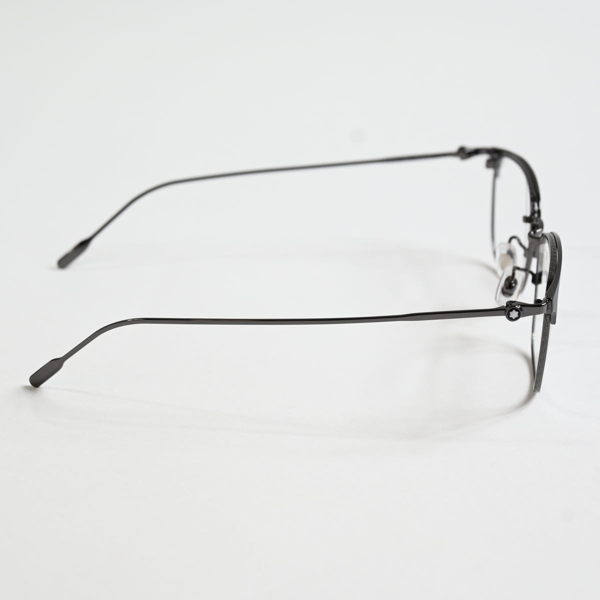 Montblanc MB0192O 003 Mens Authentic Eyeglasses Gunmetal, 53mm - New