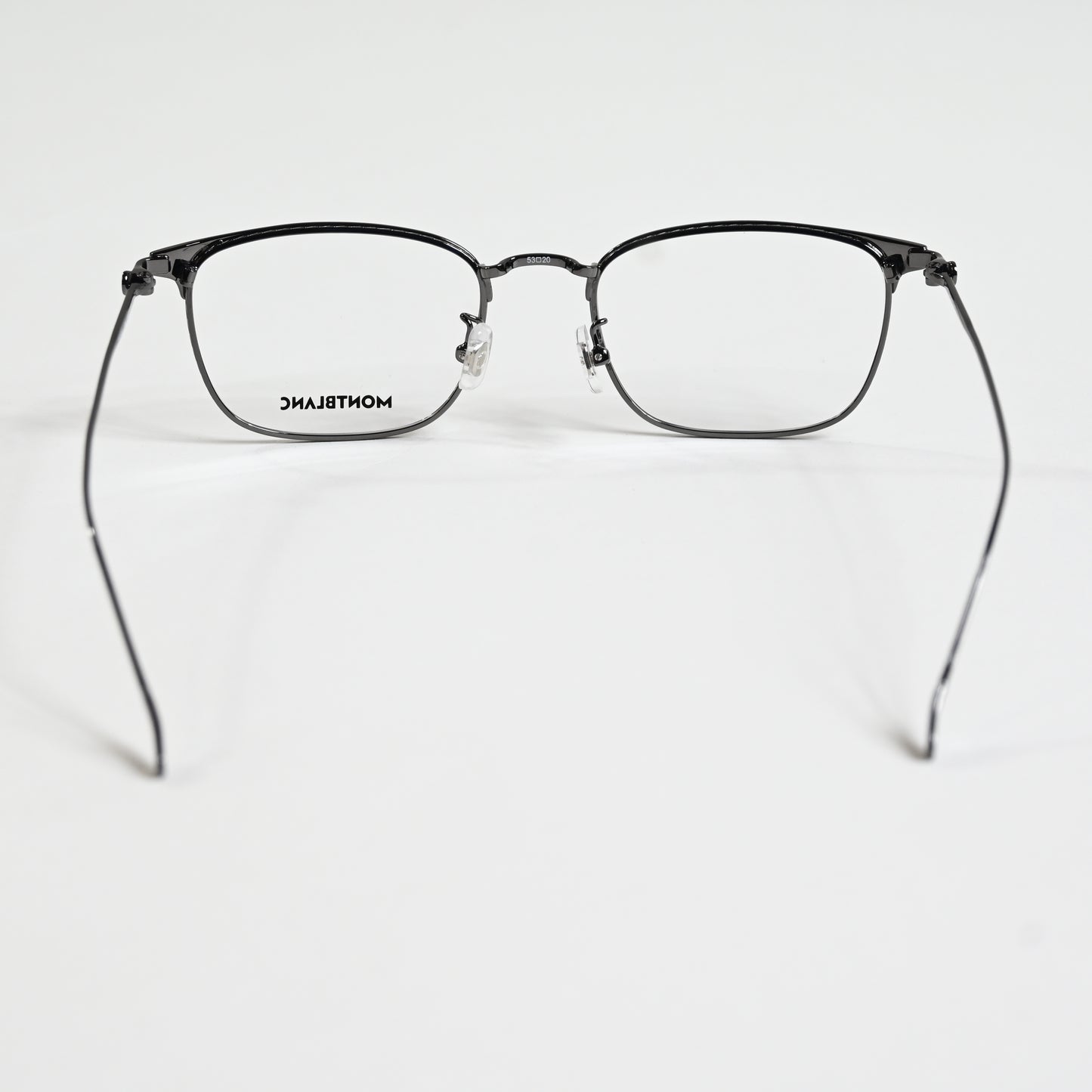 Montblanc MB0192O 003 Mens Authentic Eyeglasses Gunmetal, 53mm - New