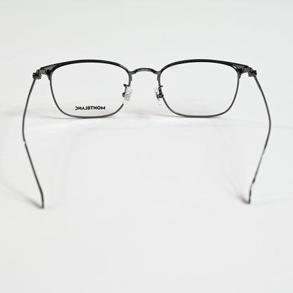 Montblanc MB0192O 003 Mens Authentic Eyeglasses Gunmetal, 53mm - New