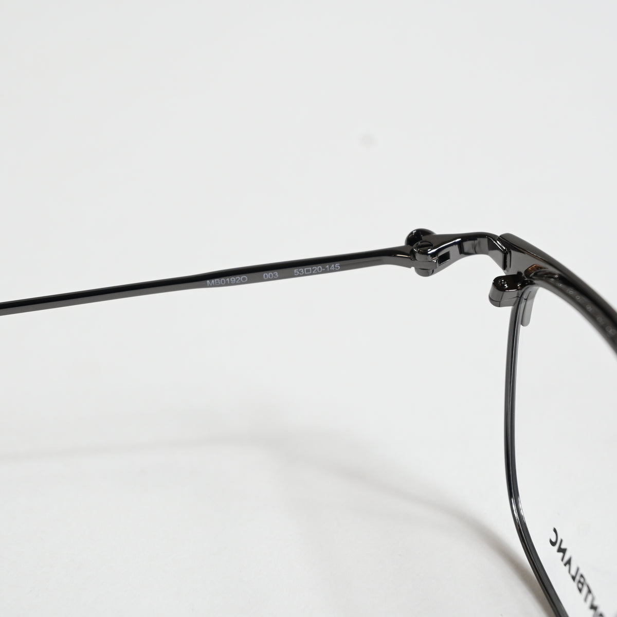 Montblanc MB0192O 003 Mens Authentic Eyeglasses Gunmetal, 53mm - New