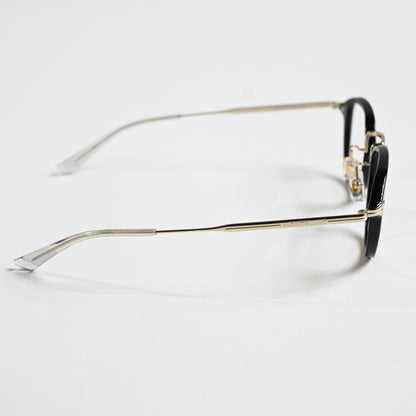 Montblanc MB0336O 001 Mens Authentic Eyeglasses Black/Gold, 48mm - New