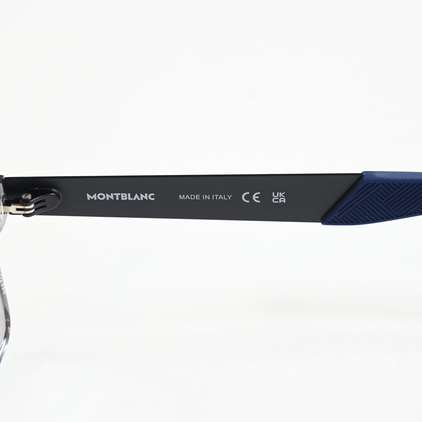 Montblanc MB0301O 004 Mens Authentic Eyeglasses Clear/Black, 54mm - New