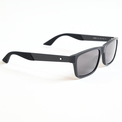 Montblanc MB0299S 001 Mens Authentic Sunglasses Matte Black, 54mm - New