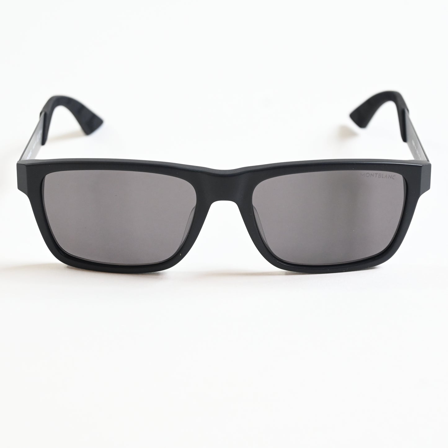 Montblanc MB0299S 001 Mens Authentic Sunglasses Matte Black, 54mm - New