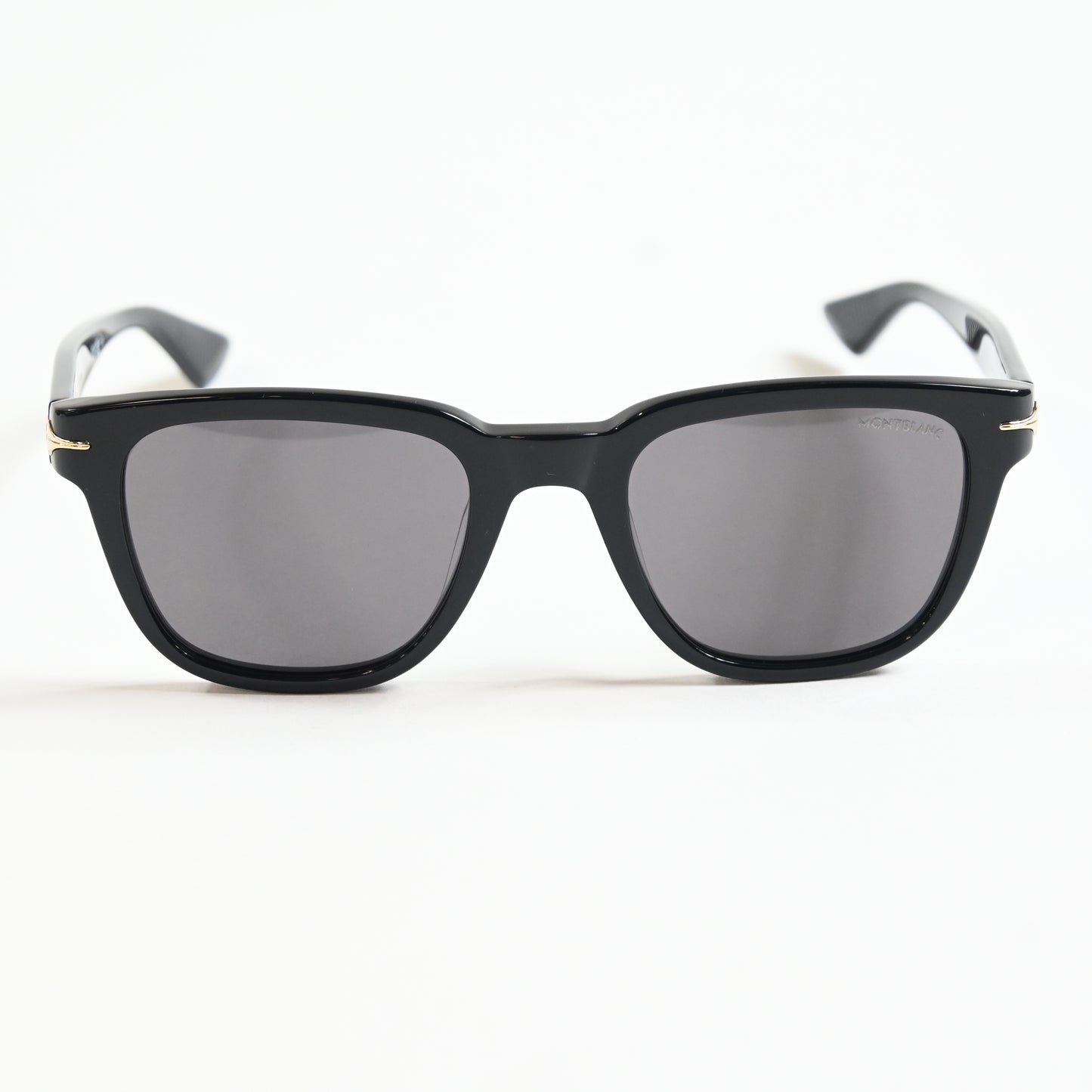 Montblanc MB0302S 001 Mens Authentic Sunglasses Black, 51mm - New
