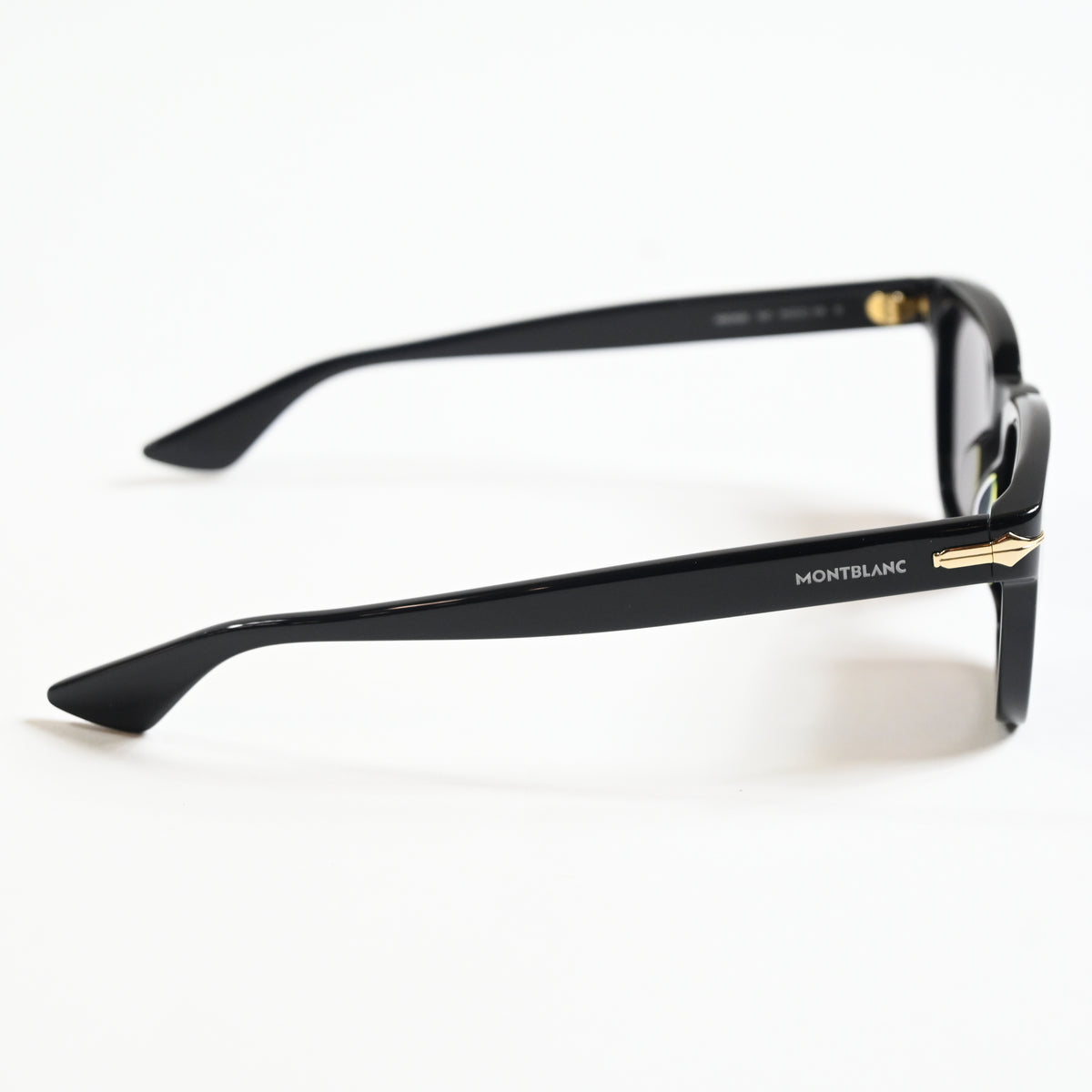 Montblanc MB0302S 001 Mens Authentic Sunglasses Black, 51mm - New
