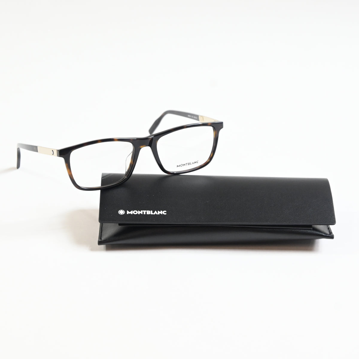 Montblanc MB0021O 002 Mens Authentic Eyeglasses Beige, 55mm - New