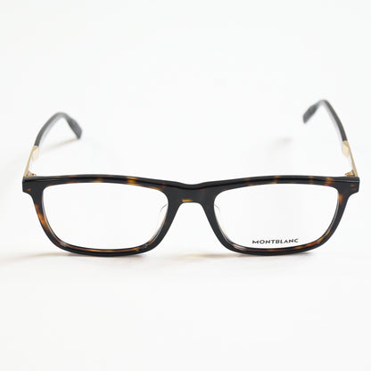 Montblanc MB0021O 002 Mens Authentic Eyeglasses Beige, 55mm - New
