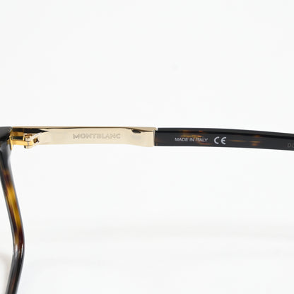 Montblanc MB0021O 002 Mens Authentic Eyeglasses Beige, 55mm - New