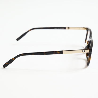 Montblanc MB0021O 002 Mens Authentic Eyeglasses Beige, 55mm - New