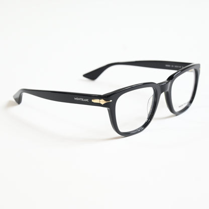 Montblanc MB0305O 001 Mens Authentic Eyeglasses Black, 51mm - New