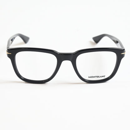Montblanc MB0305O 001 Mens Authentic Eyeglasses Black, 51mm - New
