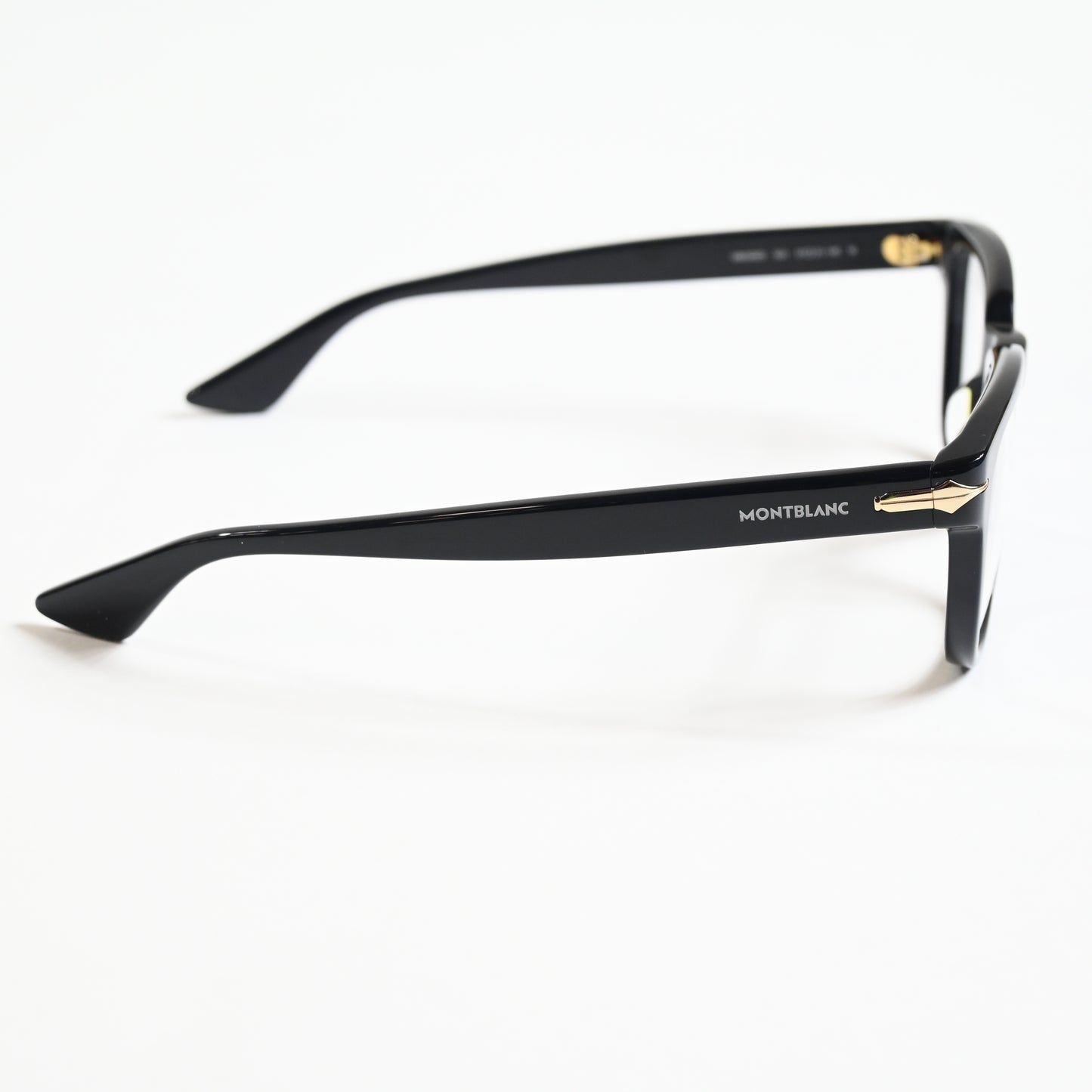 Montblanc MB0305O 001 Mens Authentic Eyeglasses Black, 51mm - New