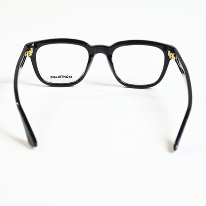 Montblanc MB0305O 001 Mens Authentic Eyeglasses Black, 51mm - New
