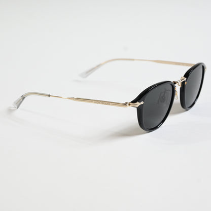 Montblanc MB0336S 001 Mens Authentic Sunglasses Black/Gold, 54mm - New