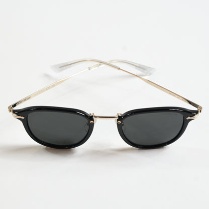 Montblanc MB0336S 001 Mens Authentic Sunglasses Black/Gold, 54mm - New