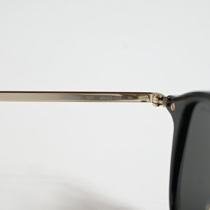 Montblanc MB0336S 001 Mens Authentic Sunglasses Black/Gold, 54mm - New