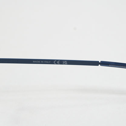 Montblanc MB0282O 002 Mens Authentic Eyeglasses Dark Blue/Silver, 49mm - New