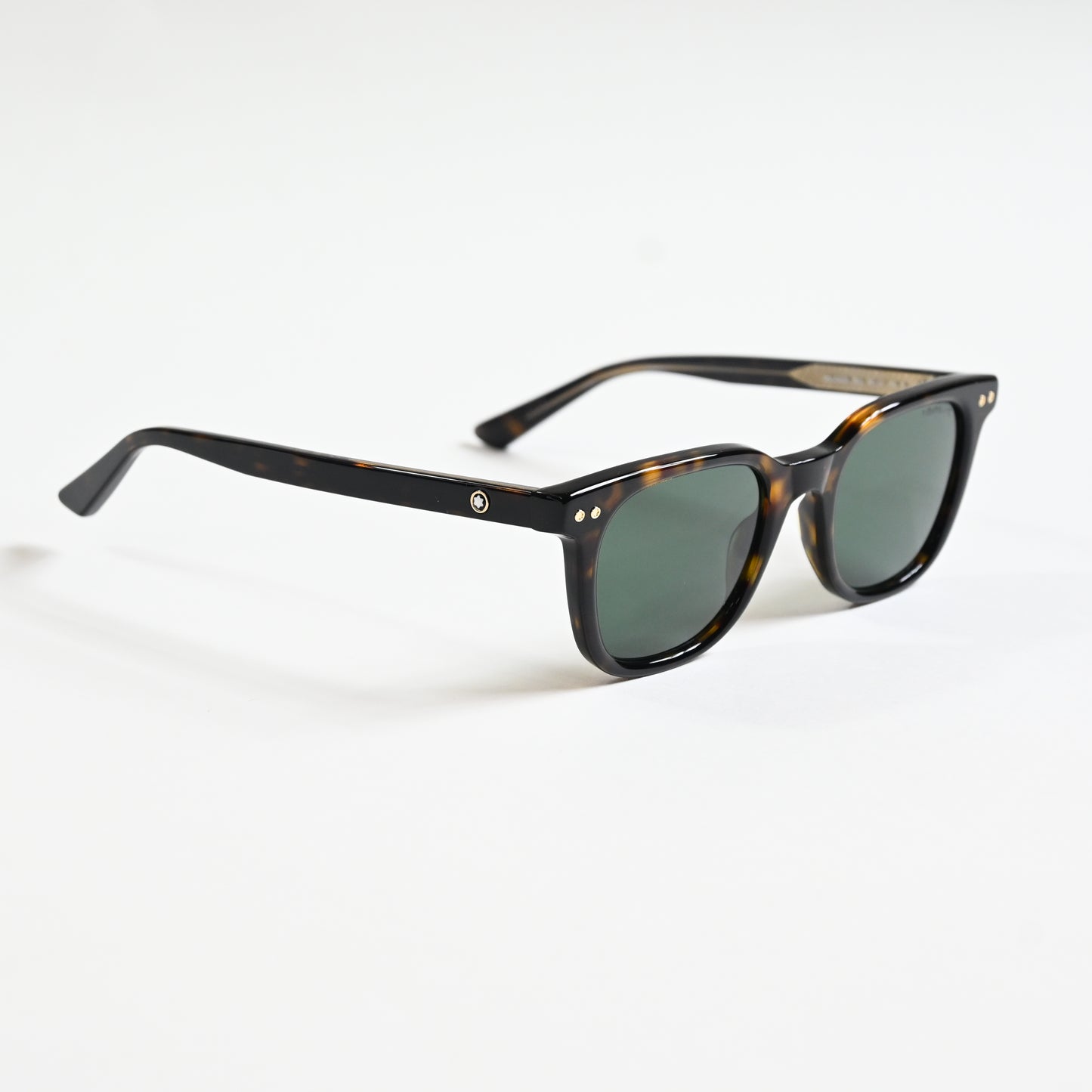 Montblanc MB0320S 002 Mens Authentic Sunglasses Havana/Green, 49mm - New