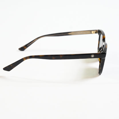 Montblanc MB0320S 002 Mens Authentic Sunglasses Havana/Green, 49mm - New
