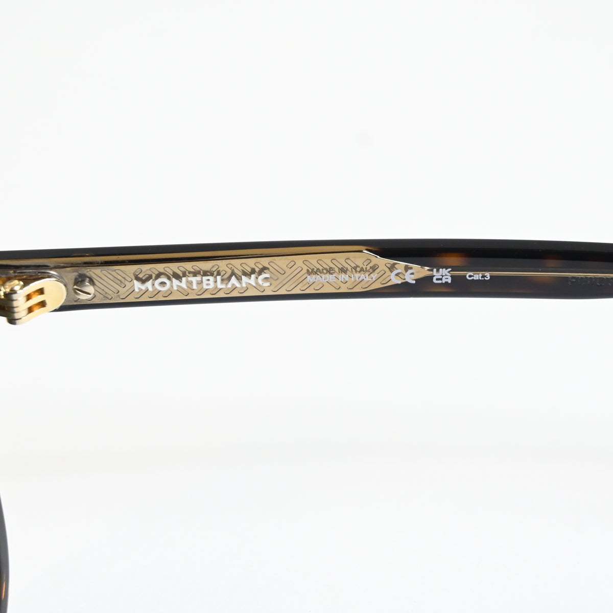 Montblanc MB0320S 002 Mens Authentic Sunglasses Havana/Green, 49mm - New