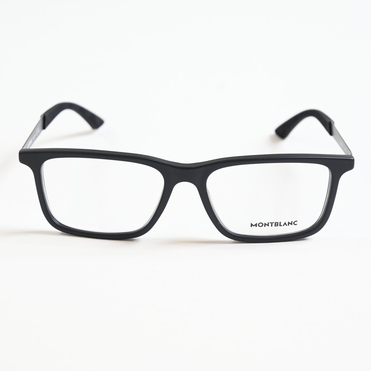 Montblanc MB0333O 001 Mens Authentic Eyeglasses Black, 55mm - New